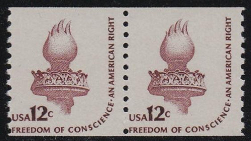# 1816 (1981) Torch, DG, OA Tag, BP - Coil pr, F MNH