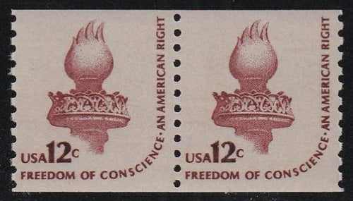 # 1816 (1981) Torch, DG, OA Tag, BP - Coil pr, MNH