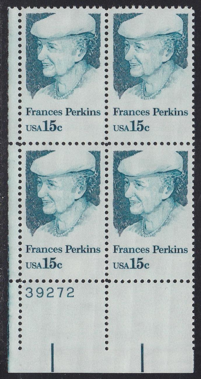 # 1821 (1980) Perkins - PB, LL #39272, MNH