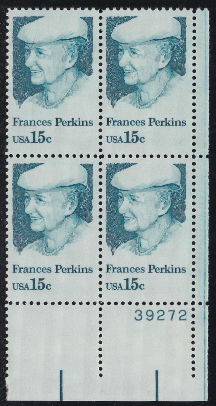 # 1821 (1980) Perkins - PB, LR #39272, MNH