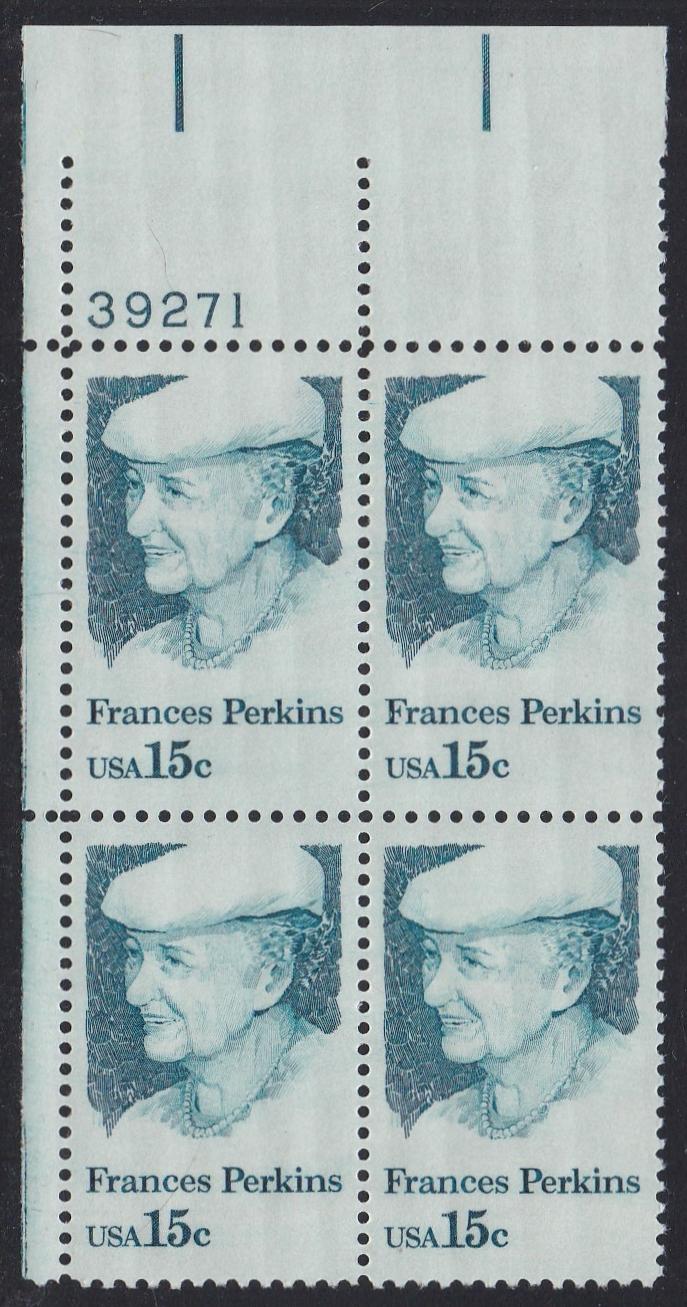# 1821 (1980) Perkins - PB, UL #39271, MNH