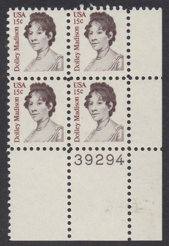 # 1822 (1980) Madison - PB, LR #39294, MNH