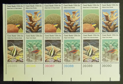 # 1827-30 (1980) Coral Reefs - PB, LL #39390, MNH