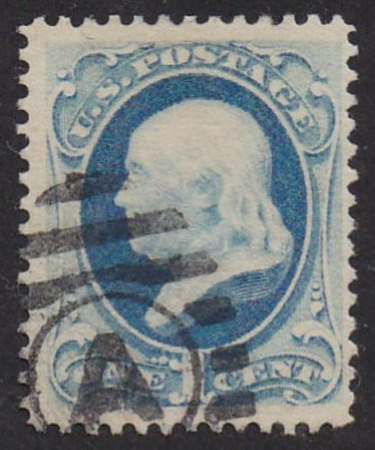 # 182 (1879) Franklin - Sgl, Used