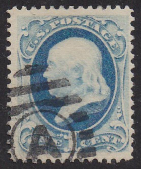 # 182 (1879) Franklin - Sgl, Used