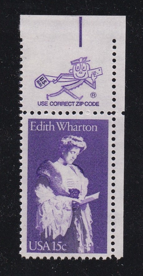 # 1832 (1980) Wharton - Mr. Zip, Sgl, UR, MNH