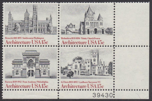# 1838-41 (1980) Architecture - PB, LR #39430, MNH