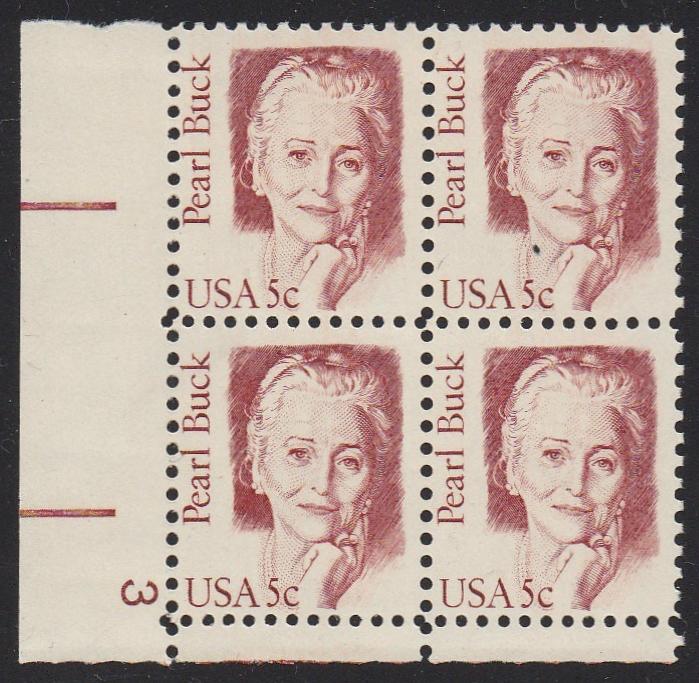 # 1848 (1983) Buck, OA tag - PB, LL #3, MNH [1]