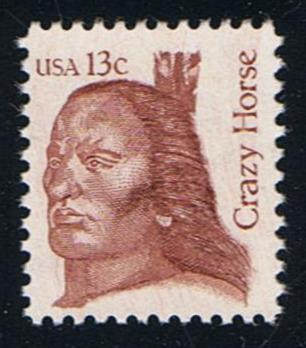 # 1855 (1982) Crazy Horse, OA tag - Sgl, MNH
