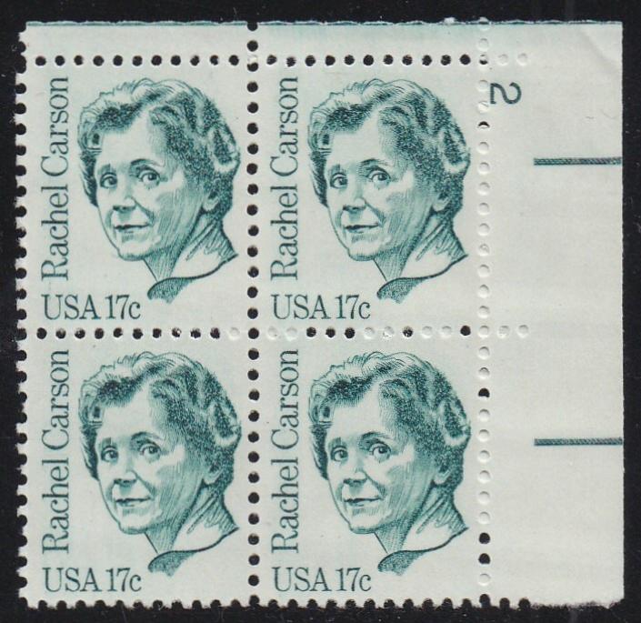 # 1857 (1981) Carson, OA tag - PB, UR #2, XF MNH [2]