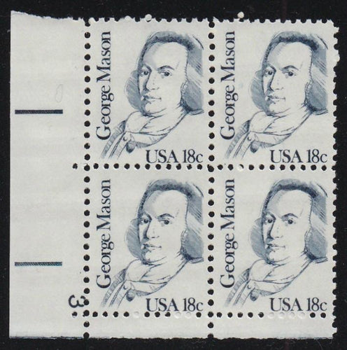 # 1858 (1981) Mason, OA - PB, LL #3, MNH [2]