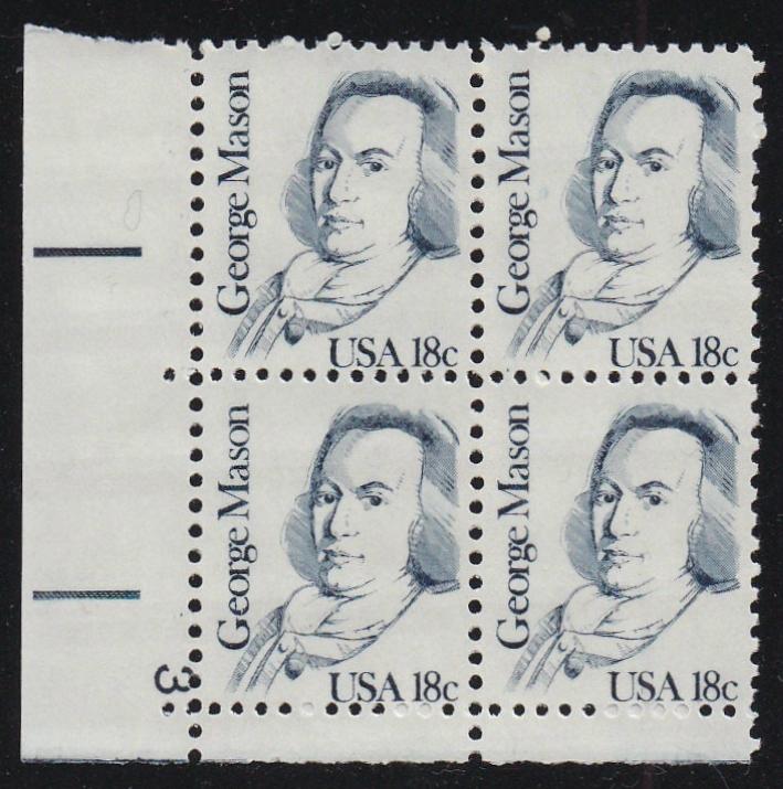 # 1858 (1981) Mason, OA - PB, LL #3, MNH [2]