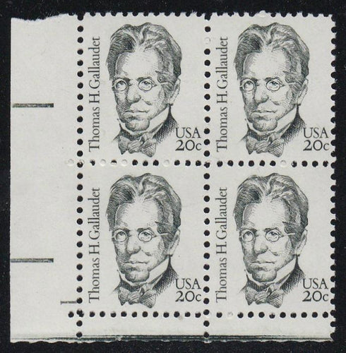 # 1861 (1983) Gallauder, OA - PB, LL #1, MNH