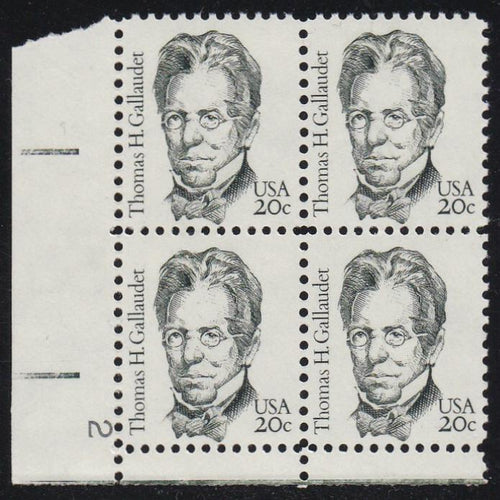 # 1861 (1983) Gallauder, OA - PB, LL #2, MNH