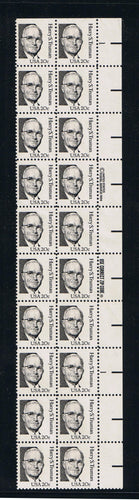 # 1862 (1984) Truman, SB tag, DG, Perf 10.9 - PB, R #1, MNH [1]
