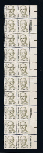 # 1864 (1984) Laubach, SB tag, perf 11 - PB, R #1, MNH