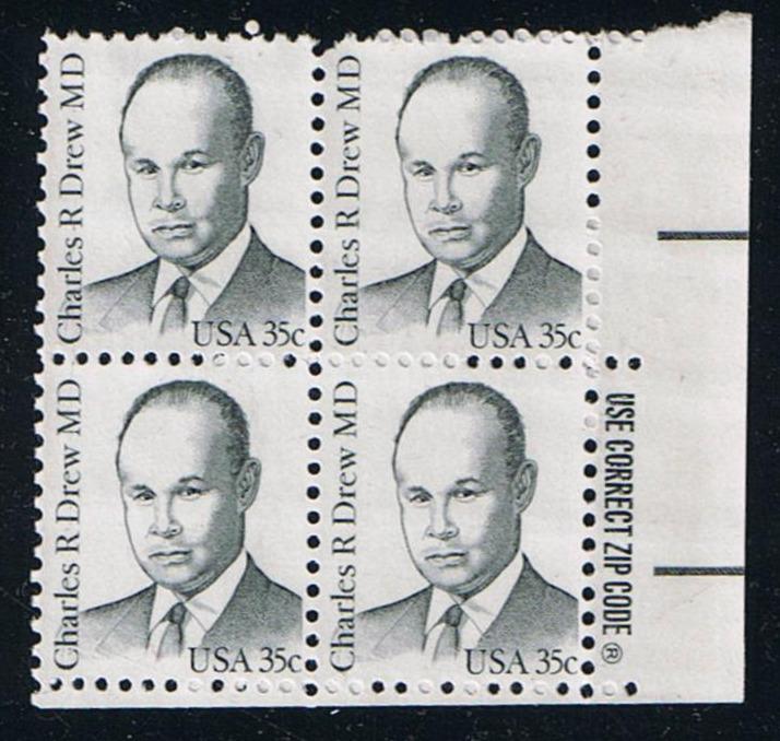 # 1865 (1981) Drew, OA tag - Zip BK/4, LR, MNH