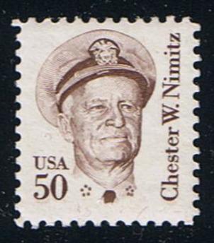 # 1869 (1985) Nimitz, OA tag, SG, perf 10.9 - Sgl, MNH