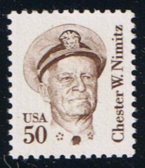 # 1869a (1985) Nimitz, MB tag, DG, perf 11.2 - Sgl, MNH