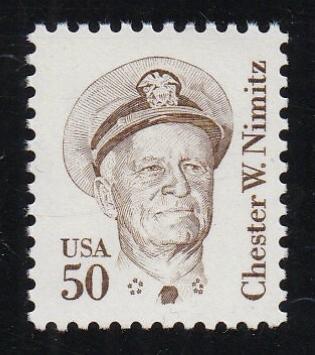 # 1869e (1985) Nimitz, MP tag, SG, perf 11.2 - Sgl, MNH