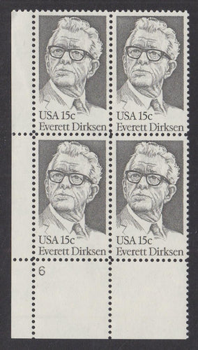 # 1874 (1981) Dirksen - PB, LL #6, MNH