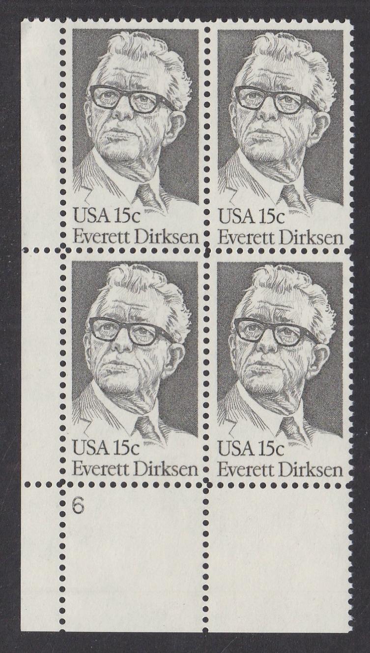 # 1874 (1981) Dirksen - PB, LL #6, MNH