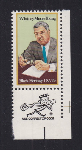 # 1875 (1981) Young - Mr. Zip, Sgl, LR, MNH