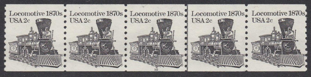 # 1897A (1982) 1870's Locomotive - PS/5, #10, FVF MNH