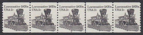 # 1897A (1982) 1870's Locomotive - PS/5, #10, VF MNH