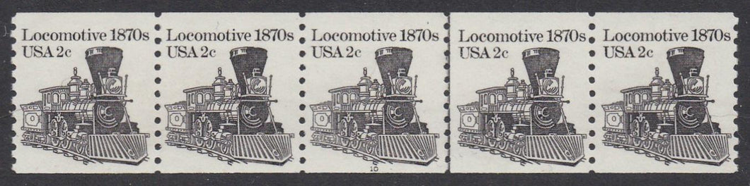 # 1897A (1982) 1870's Locomotive - PS/5, #10, VF MNH