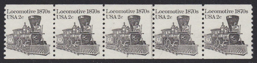 # 1897A (1982) 1870's Locomotive - PS/5, #2, FVF MNH