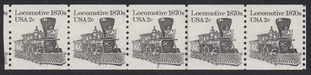 # 1897A (1982) 1870's Locomotive - PS/5, #2, VF MNH