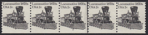 # 1897A (1982) 1870's Locomotive - PS/5, #3, FVF MNH