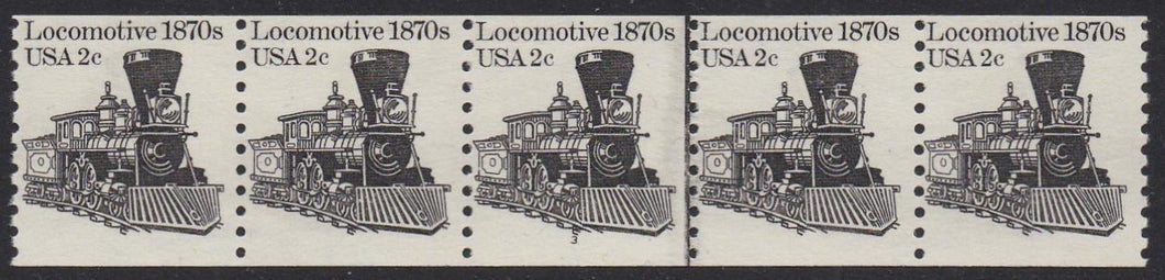 # 1897A (1982) 1870's Locomotive - PS/5, #3, FVF MNH