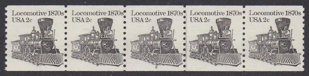 # 1897A (1982) 1870's Locomotive - PS/5, #6, FVF MNH
