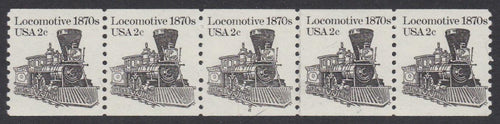 # 1897A (1982) 1870's Locomotive - PS/5, #6, VF MNH