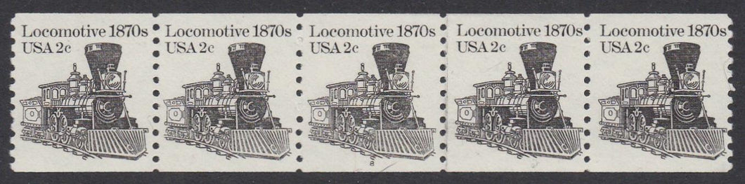 # 1897A (1982) 1870's Locomotive - PS/5, #6, VF MNH