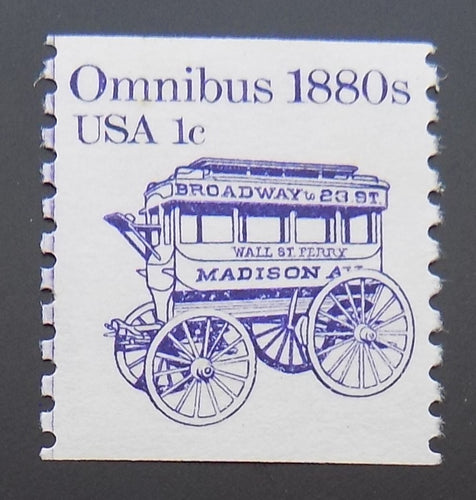 # 1897 (1983) 1880's Omnibus - Coil sgl, XF MNH