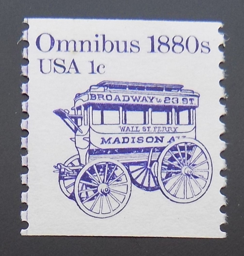 # 1897 (1983) 1880's Omnibus - Coil sgl, XF MNH