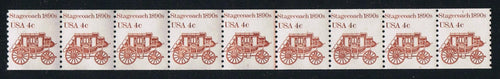 Sc #1898A (1982) Stagecoach Transportation Series PS-9 plt #2