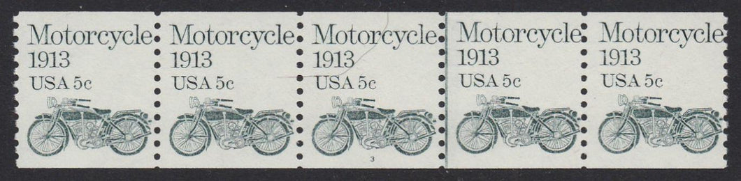 # 1899 (1983) 1913 Motorcycle - PS/5, #3, F MNH
