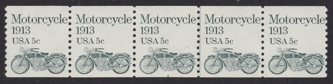 # 1899 (1983) 1913 Motorcycle - PS/5, #4, FVF MNH