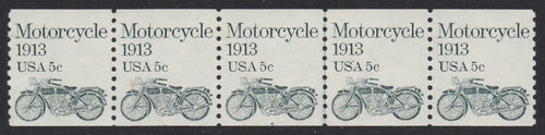 # 1899 (1983) 1913 Motorcycle - PS/5, #4, VF MNH