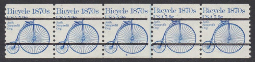 # 1901a (1982) 1870's Bicycle, Precancel - PS/5, #4, FVF MNH