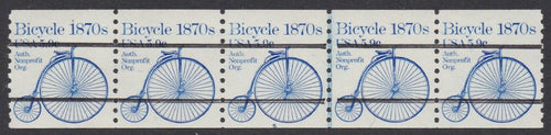 # 1901a (1982) 1870's Bicycle, Precancel - PS/5, #5, XF MNH [1]