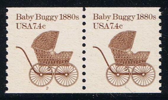 # 1902 (1984) Baby Buggy - PS/2, #2, VF MNH