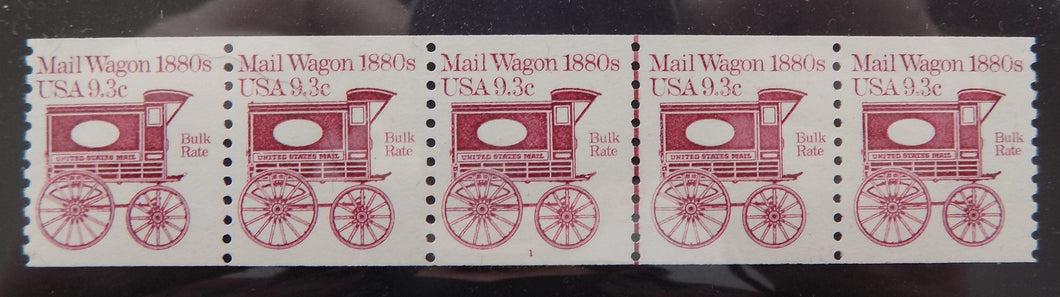 # 1903 (1981) 1880's Mail Wagon - PS/5, #1, VF/XF MNH