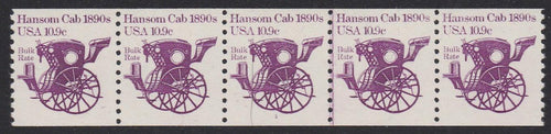 # 1904 (1982) 1890's Hansom Cab - PS/5, #1, XF MNH