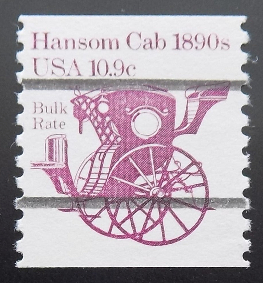 # 1904a (1982) 1890's Hansom Cab, Precancel - Coil sgl, XF MNH