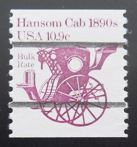 # 1904a (1982) 1890's Hansom Cab, Precancel - Coil sgl, XF MNH